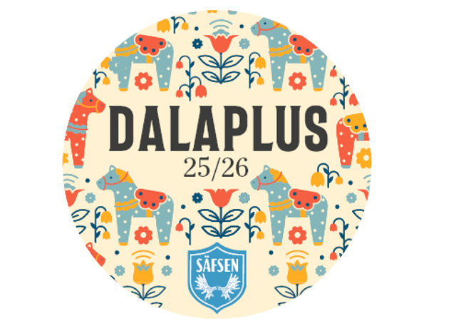 Rund illustration med texten 